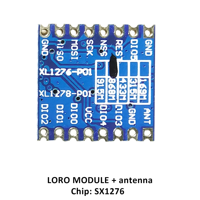 Imagem -04 - Lora Módulo com Antena 915mhz Chip Sx1276 Super Low Power Comunicação de Longa Distância Receiver0and Transmissor Spi Iot Pcs rf