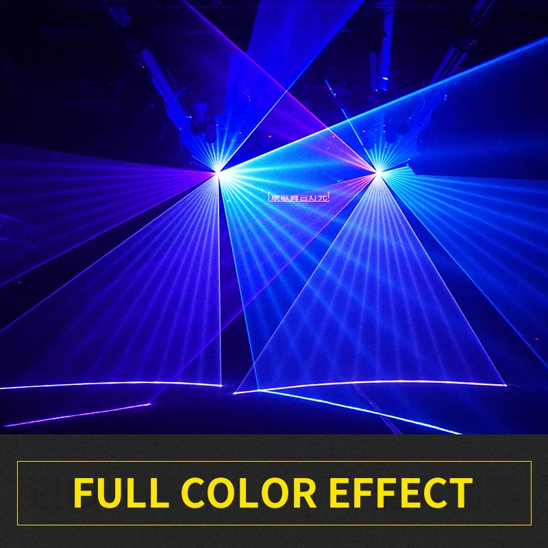 3W Rgb Stadium Laserlicht Dj Disco Laser Verlichting DMX512 Ilda Animatie Beam Laser Projector Voor Wedding Party Show