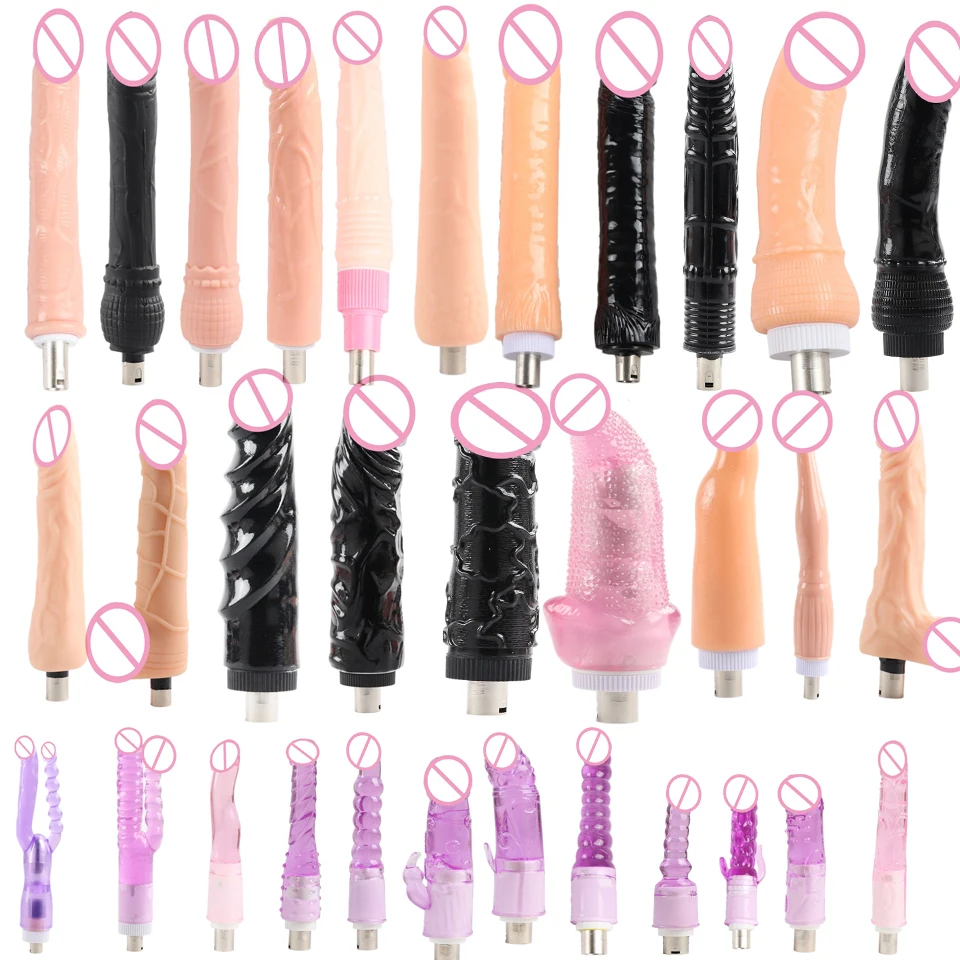 FREDORCH Lot Types Traditional Sex Machine A2 / F2 Attachment 3XLR Attachment Dildo Suction Cup Sex Love Machine For Women Man