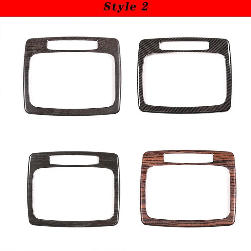 Car Console Armrest Gear Shift Decoration Frame Sticker Trim For Mercedes Benz C GLK Class X204 W204 C180 C200 C260 2008-2013