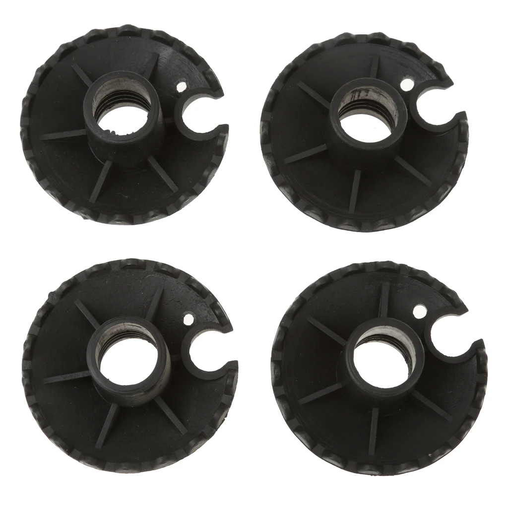 4pcs Replacement Rubber Mud Basket for Trekking Poles Hiking Sticks Accessories 4cm