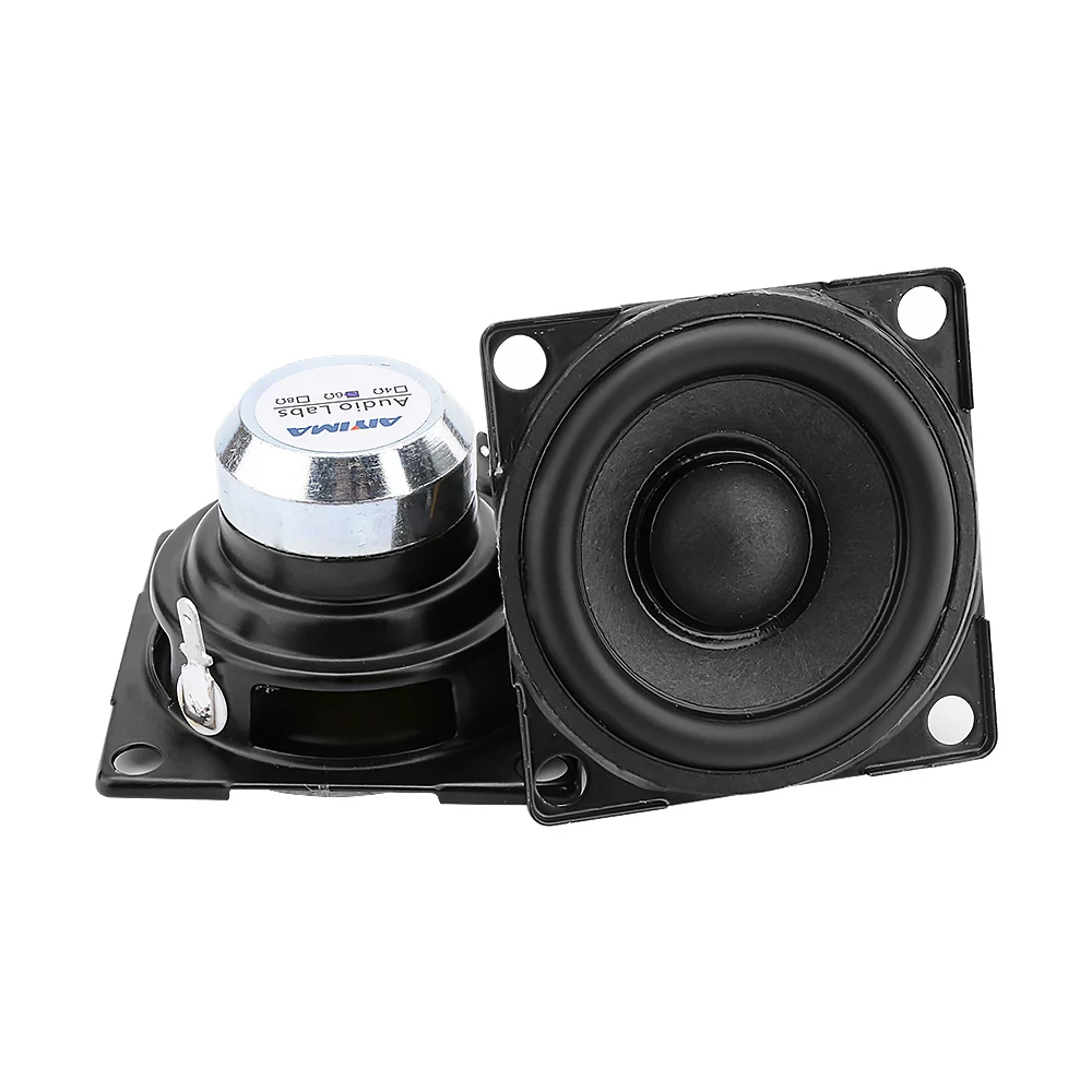 AIYIMA-Driver de alto-falante Full Range Mini, amplificador de som, coluna, unidades DIY Home Altifalante, 2 "Febre, 6 Ohm, 15 W, 2 pcs