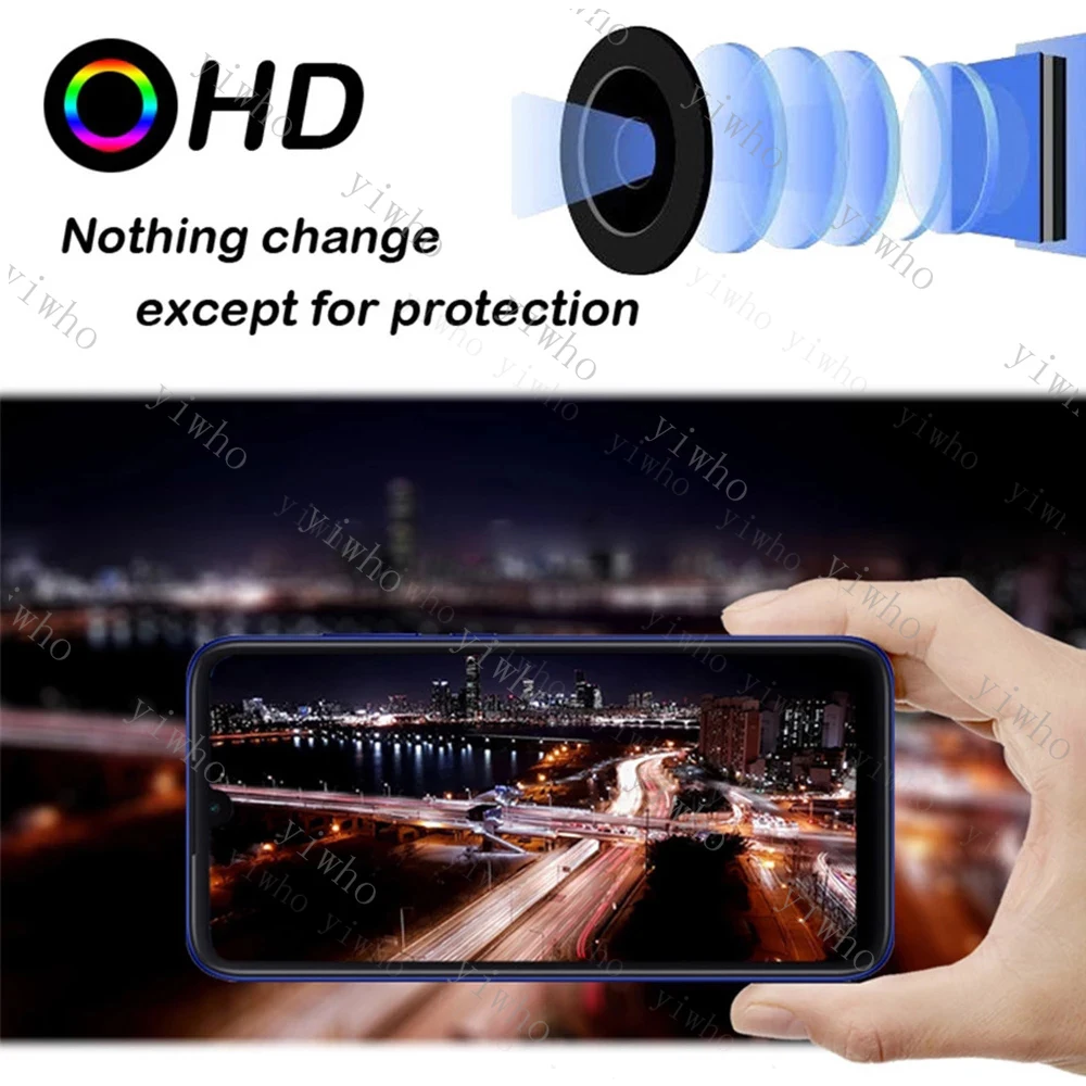 2Pcs Camera Lens Glass for Xiaomi Redmi Note 9Pro 9 Pro Max 7 8 9S 8T Screen Protector Poco X3 Nfc Glass on Redmi 9C 9A Case