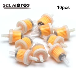 SCL MOTOS universale 10 pz/set 6mm tubo moto benzina Gas carburante benzina filtro olio per Scooter moto ciclomotore Scooter Dirt