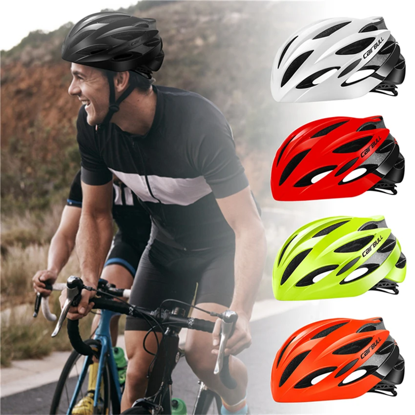 Breathable CAIRBULL Cycling Helmets MTB Road Bicycle Ultralight TT Helmet Motorcycle Racing Bike Cycling Helmet Casco Ciclismo