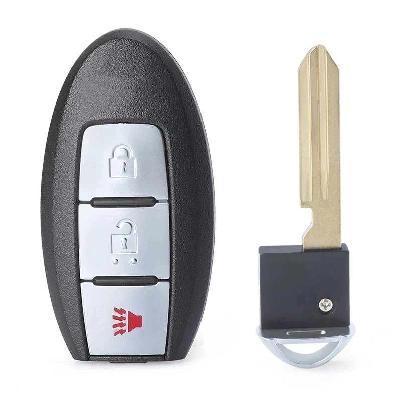 

KEYECU Smart Remote Key With 3 Buttons 433.92MHz ID47 Chip for Nissan Pathfinder 2013 2014 2015 Fob S180144005 KR5S180144014