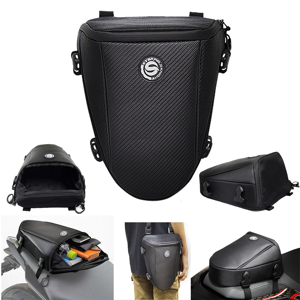 

For BMW R Nanet G310R S1000XR S1000R F900XR F900R R1250GS ADV Motorcycle Tail Bag Multi-functional Rear Seat Bag Rider Backpack