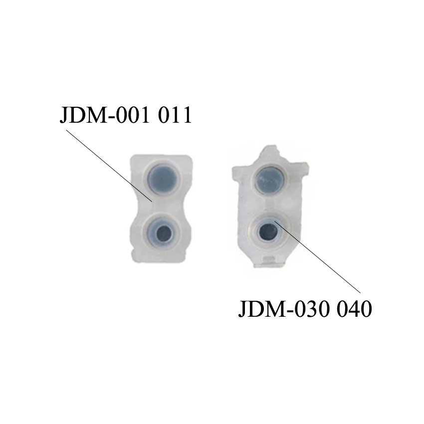 YuXi-Silicone condutor de borracha botão Pad, teclados para Sony PlayStation, DualShock 4, PS4 controlador, JDS, 001, 011, 030, 040, 050, 055