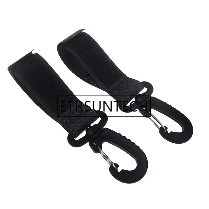 200sets Stroller Hooks Wheelchair Stroller Pram Carriage Bag Hanger Hook Baby Strollers Shopping Bag Clip Stroller Accessories