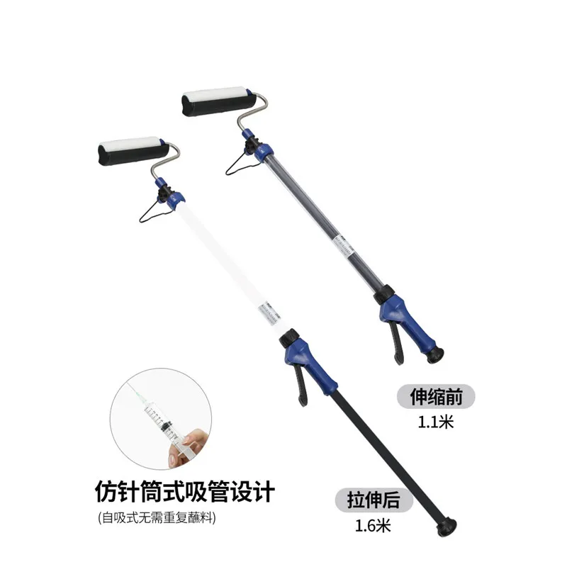 Roller brush latex paint paint brush printing stretch wool brush decoration roller coating machine magic wall tool