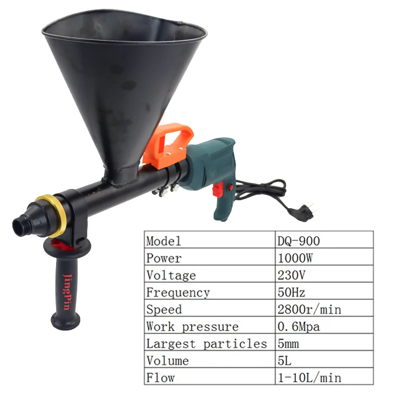 Kitpistool Elektrische Mortel Grouting Pistool Draagbare Cement Vulling Fit Voor Cement Grouting Lijm, Herstellen-Lekkage Grouting Machine