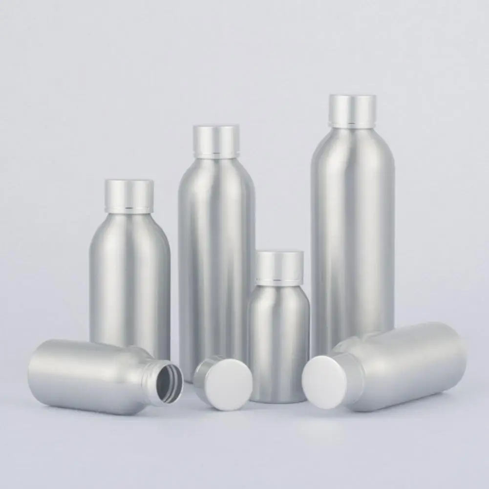 Heißer Rostfrei Aluminium Flasche Lagerung Geeignet für Lotion Toner Angeln Lebensmittel