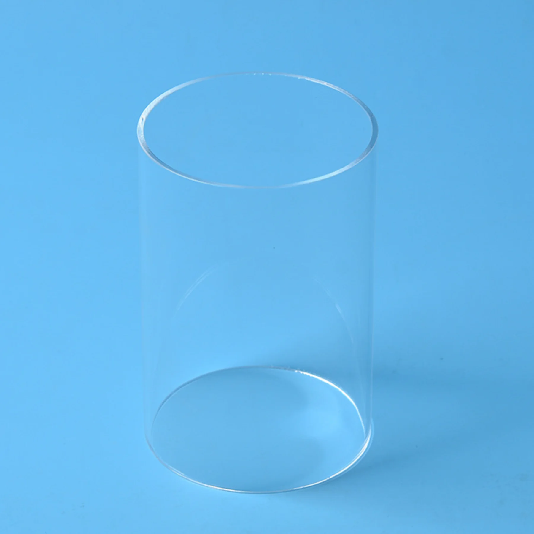 2pcs diameter 130mm 3mm thick 350mm length quartz tube and 4pcs size 300x100x2mm quartz glass plates JGS2