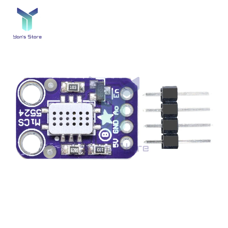 MICS-5524 Air Quality Gas Sensor Module Carbon Monoxide Hydrogen Methane MICS5524 Detection Module