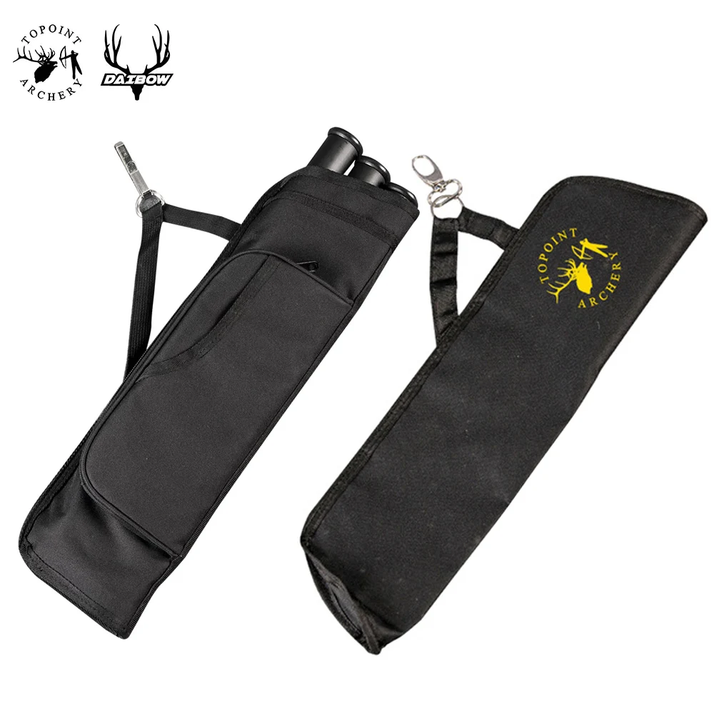 Topoint TP740/TP750 Arrow Quivers 3 Tubes Bag Hip Quiver Waist Hanged Bag Lightweight Carry Bag for Archery Hunting