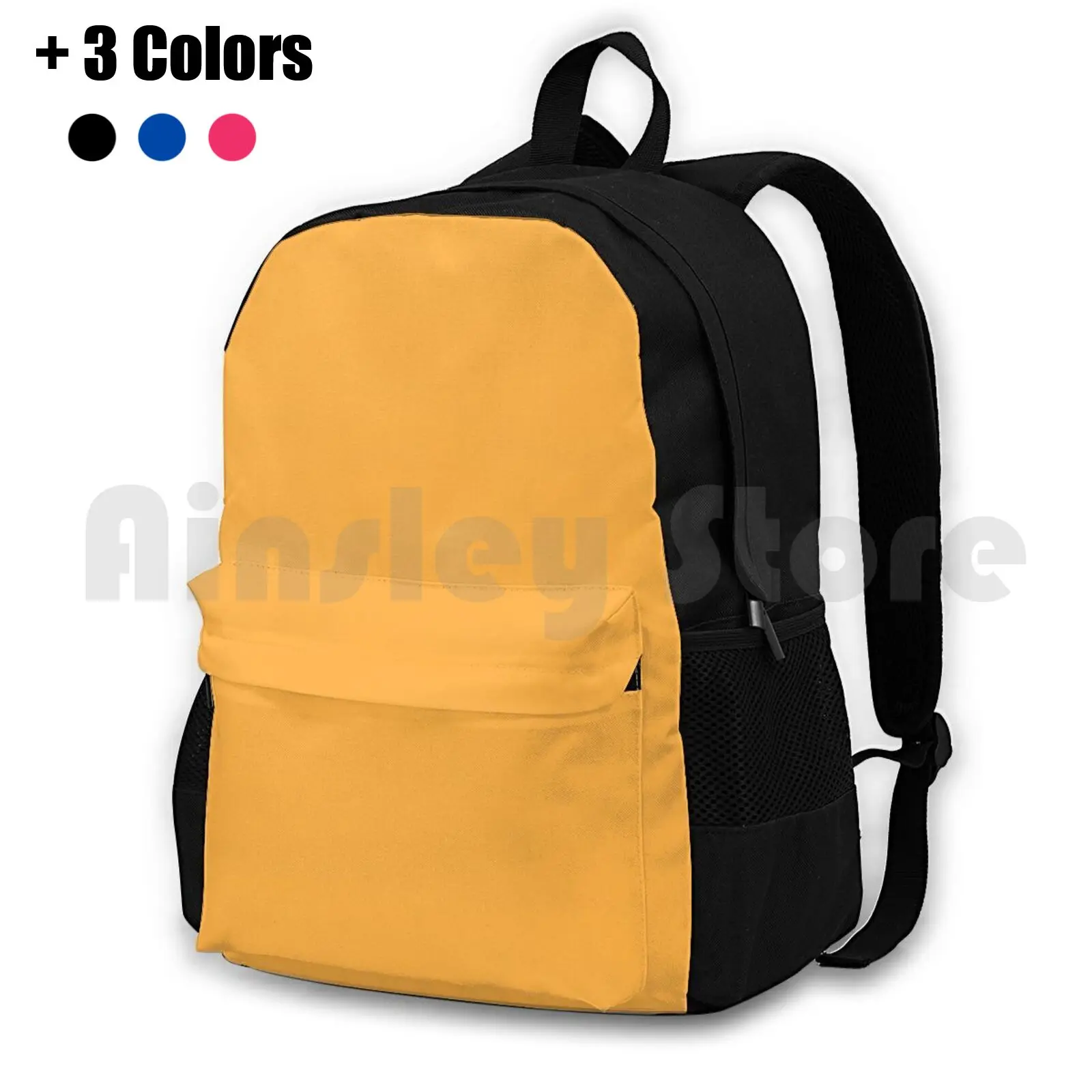 Plain Solid Pastel Orange-100 Orange Shades On Ozcushions On All Products Outdoor Hiking Backpack Waterproof Camping Travel