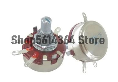 WTH118-1A 2W 1K 2.2K 4.7K 10K 22K 47K 100K ohm Single Turn Rotary Taper Carbon Potentiome​ter 2pcs