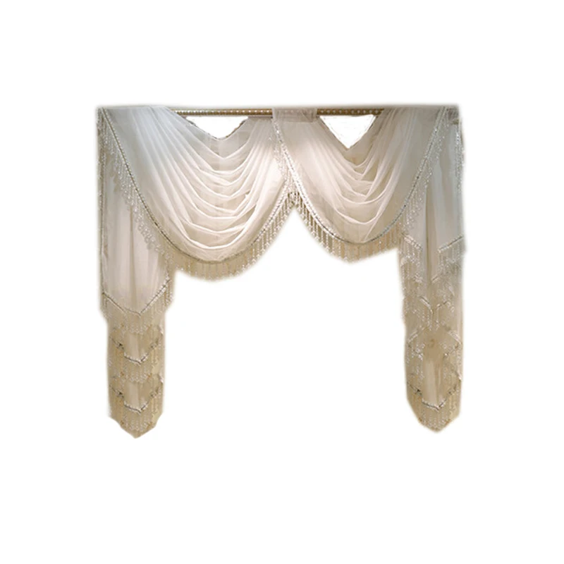 

High quality Valance customization for villa apartment living room curtain top hotel bedroom Kitchen custom Valance