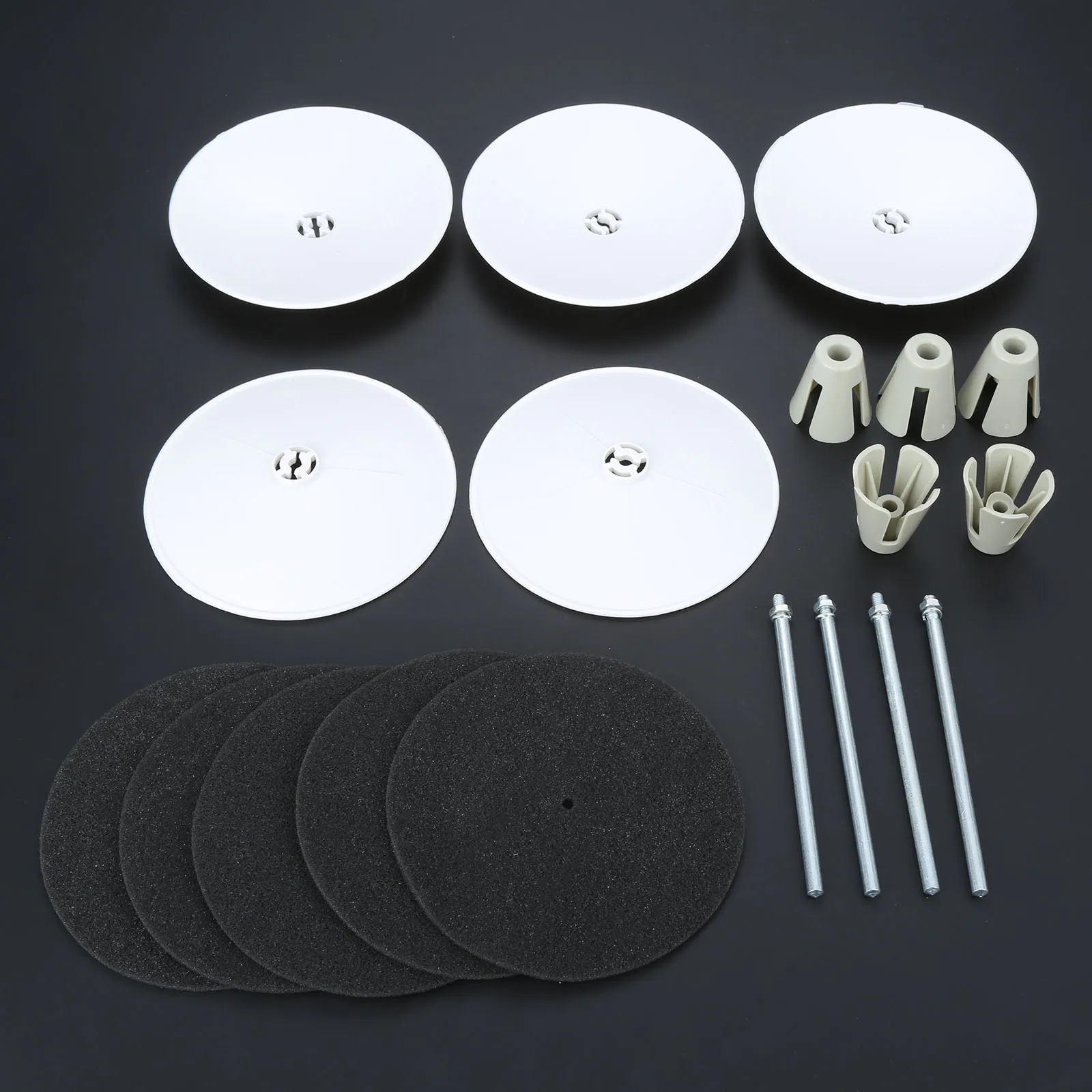 DRELD 4Pcs/set Industrial Sewing Machine Tools Sponge/Pole/Line Claw/Spool Thread Stand Wire Tray DIY Home Clothing Textile Tool