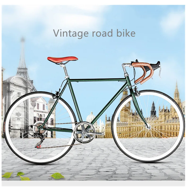 700C Retro Electroplated Road Bicycle City Racing Bicycles Bend
