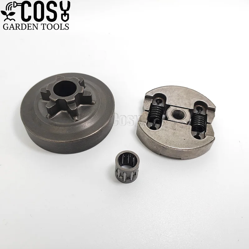 

Clutch & Clutch Sprocket Drum With Needle Bearing Set Fit for Chinese Chainsaw 2500 25CC Spare Parts