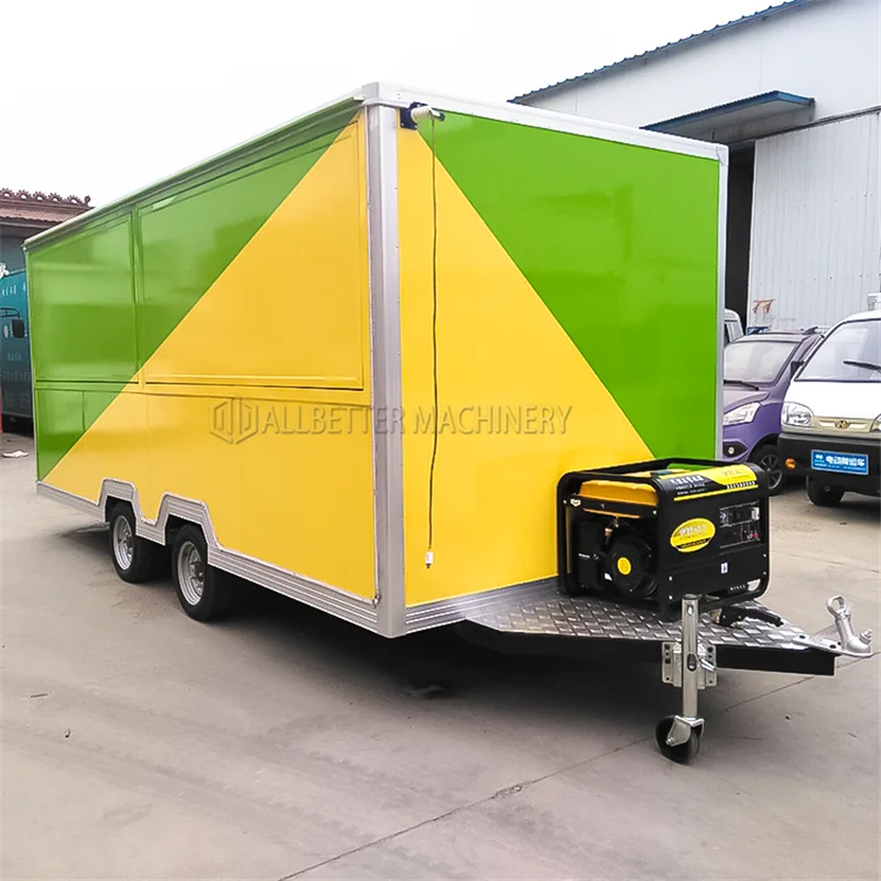 

Allbetter индивидуальный дизайн тележка для еды тако хот-дог киоск мороженого автомобиль сок автобус пицца еда грузовик