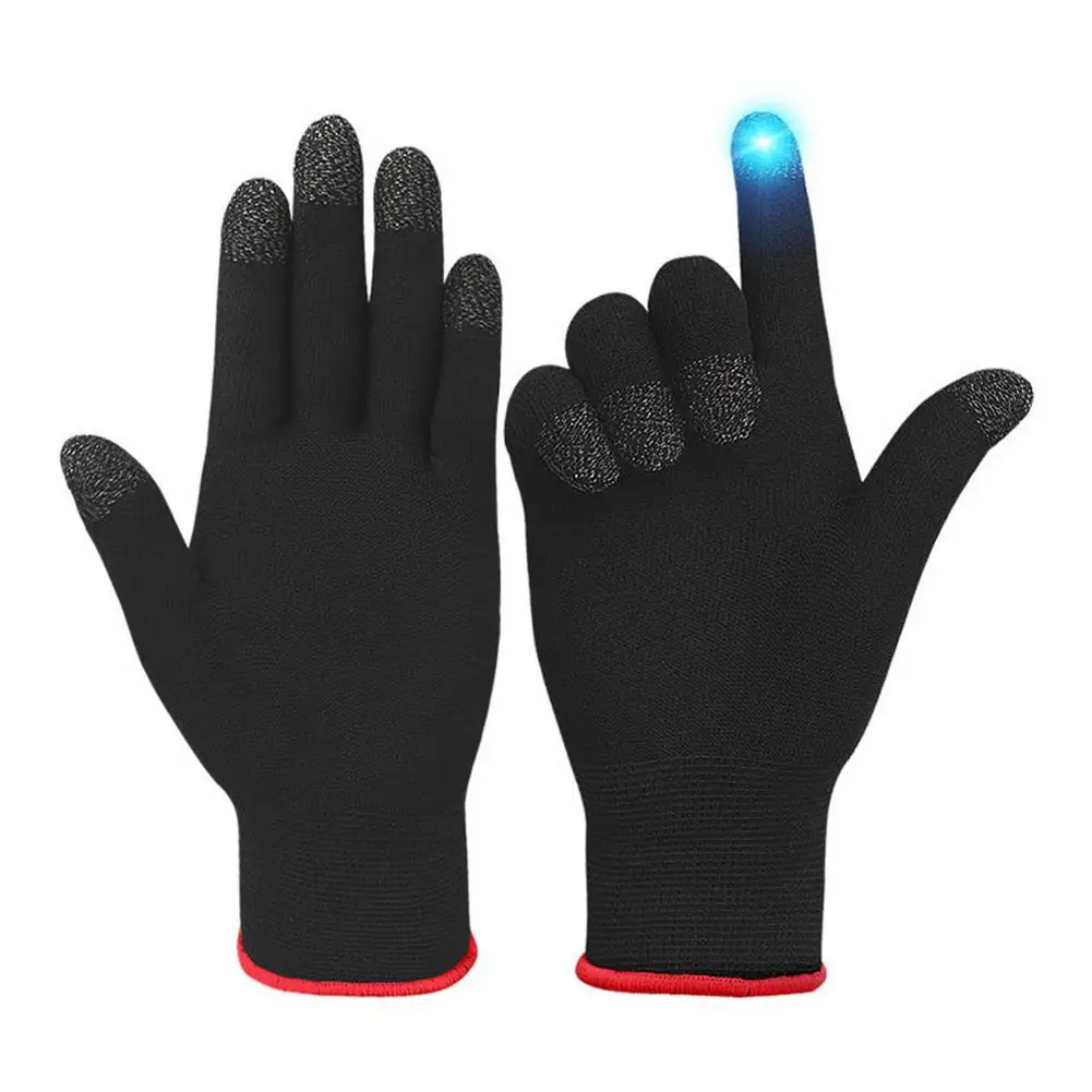 Sports Gloves Unisex Warm Breathable Ultra-thin Gaming 5-finger Touch Screen Gloves For Riding MTB Bike Bicycle Motorcycle