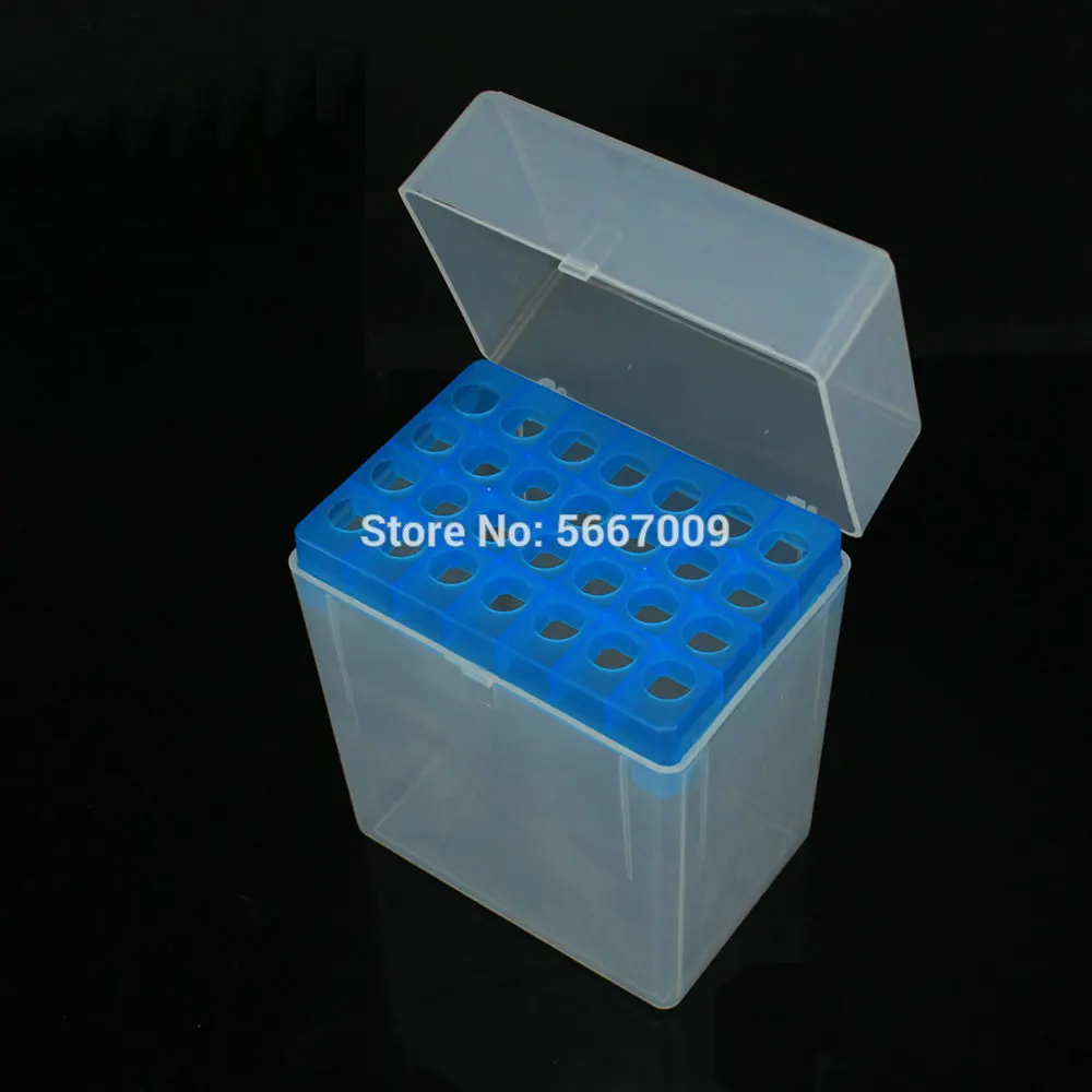 

1piece Lab Plastic 5ml 28holes/48holes PP Tip Holder Pipette Storage Box Laboratory supplies