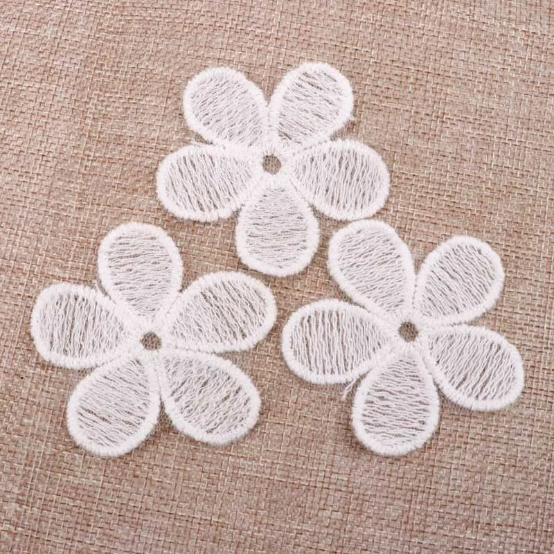 10pcs/lot Floral Pattern Lace Ribbon for Decorating, Floral Designing & Crafts Garment Accessories Decoration 5.7cm