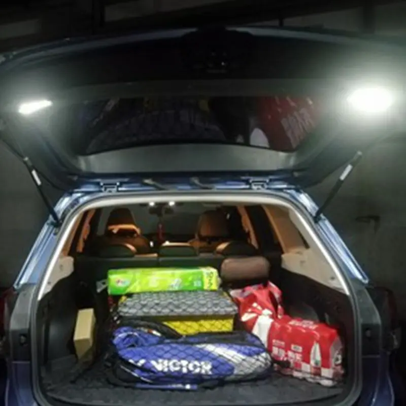 LED Car Trunk Lamp Tailgate Lights Wide Area Large Range Cargo Luggage Bright For Subaru Forester 2019 2020 Interior Accessories