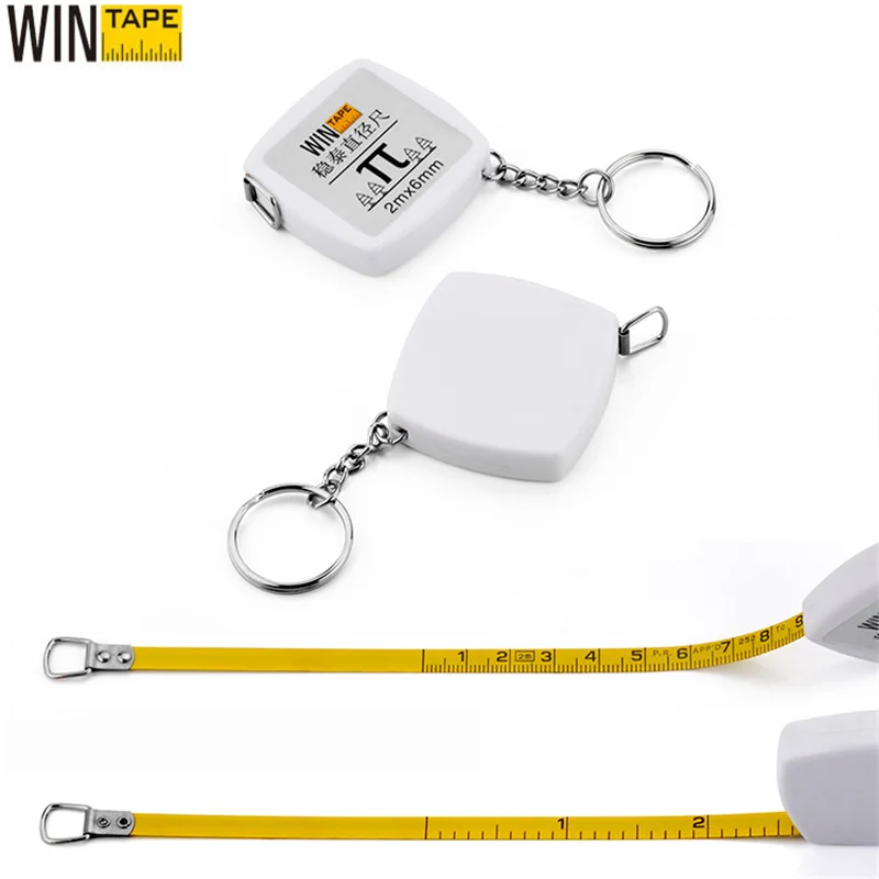 

WINTAPE 2M Diameter Tape Measure PVC Soft Retractable Measuring Tape Professional Gardening Home Ruler Meter Measuring Tool