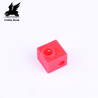 Flying Bear 3d Printer Parts 2pcs Silicone Socks Block Heater Insulation Cover Sleeve for Ghost3/4/4s/5/Roborn Hotend