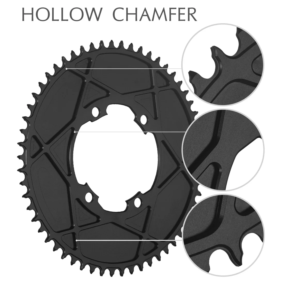 107mm BCD Chainring for Sram RIVAL CRANK 42T 44T 46T 48T 50T 52T Bike Chain 107bcd Road Bike Chainrings