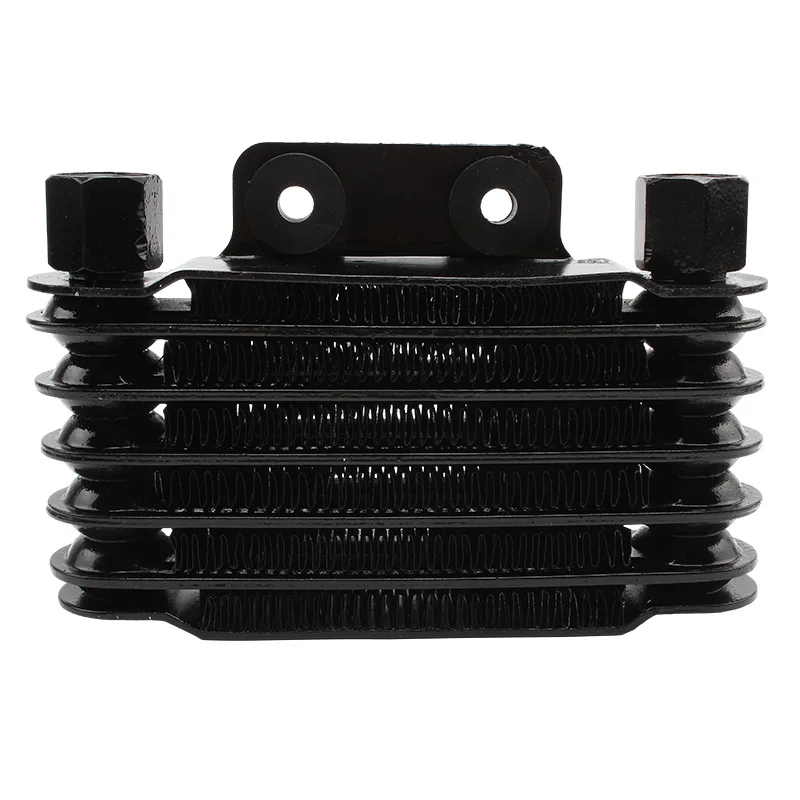 Motorcycle Oil Cooler Scooter Cooling Radiator 250cc 2T 4T Engine Universal 6 Row for KTM Honda Yamaha Kawasaki ATV Dirt Bike