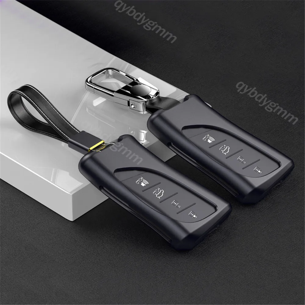 

Aluminium Alloy Car Remote key Cover Case Fob Protector Shell Holder Keychain Skin For Lexus IS ES RC ES300h UX250 LS Keyless