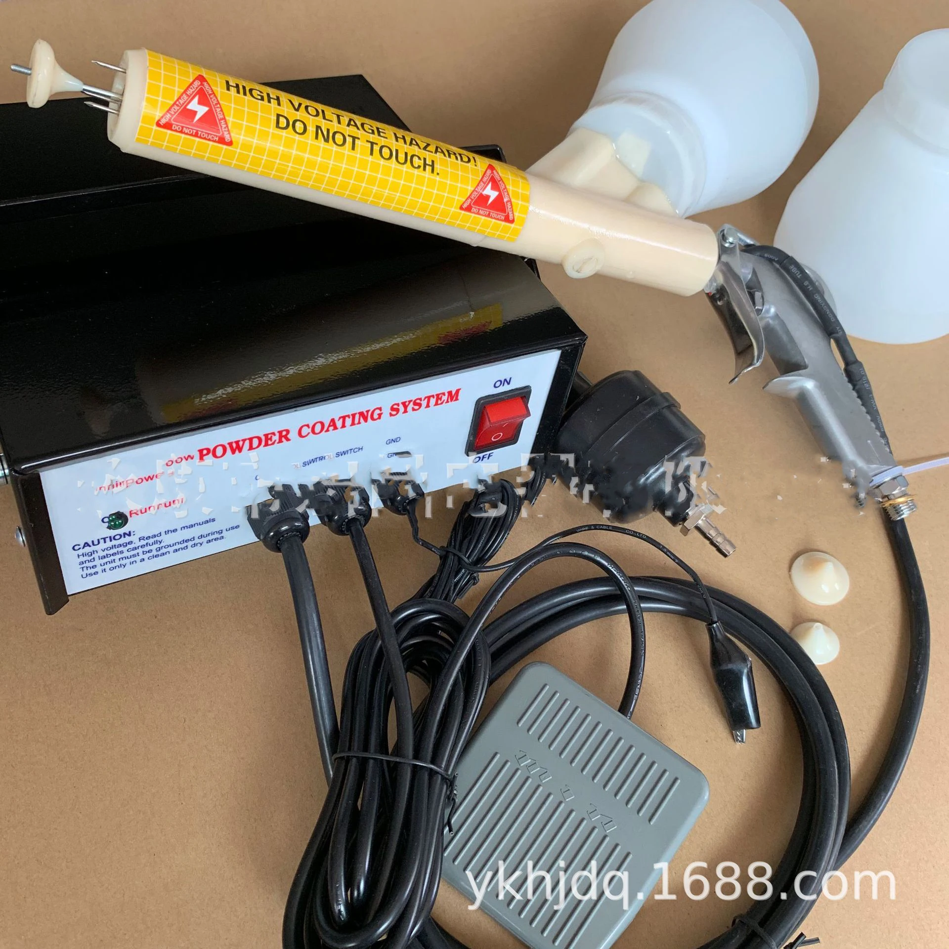 New version Portable Powder Coating system paint Gun PC03-5 220V