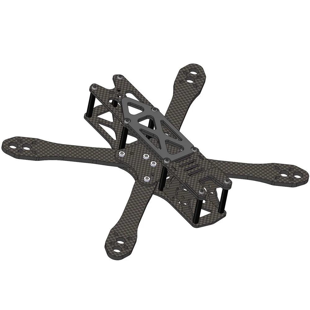 ALIEN FPV FRAME Alien RR5 5/6/inch 4/6mm frame kit RC Drone FPV Racing Quadcopter Freestyle stretch X UAV Support 2205 2306 F3F4