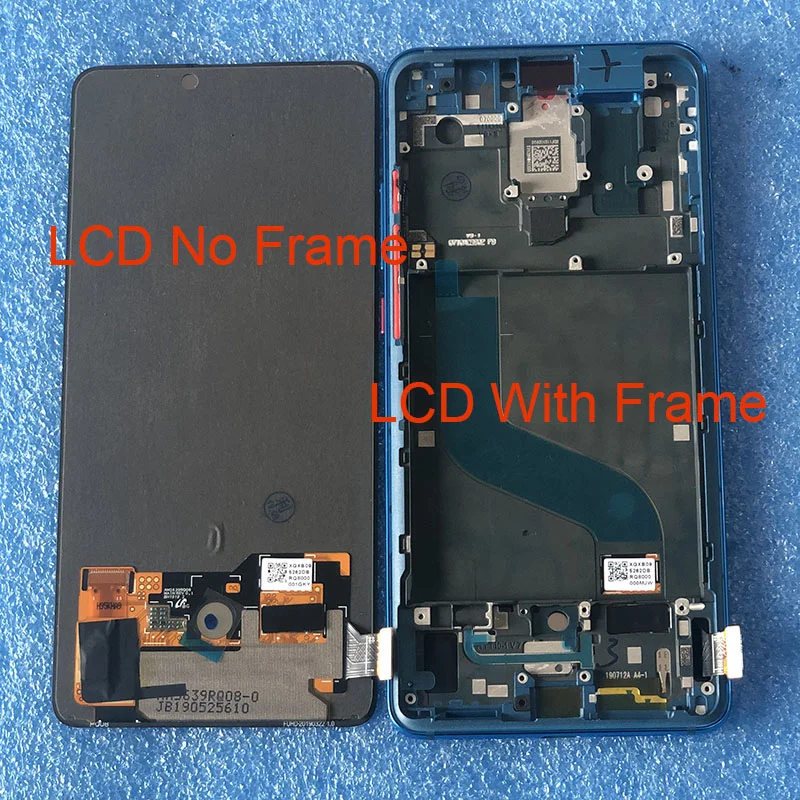 AMOLED Display LCD Frame e Painel de Toque para Xiaomi, Digitador de Tela, Xiaomi Mi 9 T Pro, Redmi K20, K20 Pro, Original, 6.39\