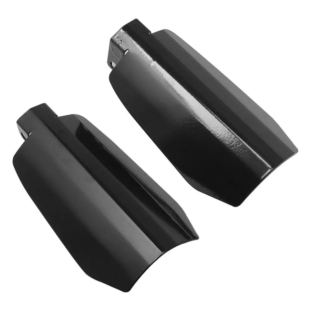 Motorcycle Black Coffin Cut Large Hand Guards Fit For Harley Touring Sportster Dyna FXR\'s Baggers 2007-Up