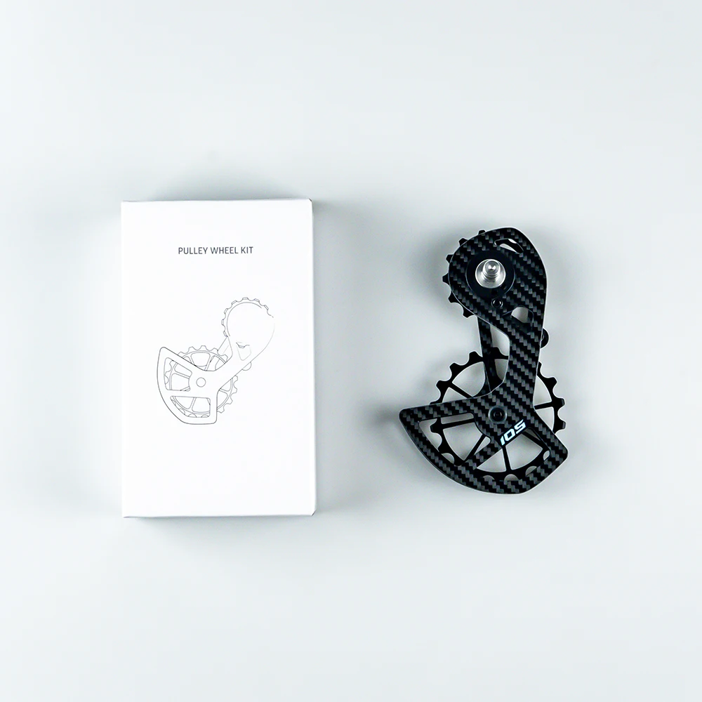 LTWOO UT 105 Fahrrad-Keramiklager Carbon-Faser-Umlenkrollen-Set für Schaltwerke, Passend für Ultegra / DURA ACE / 105 – Detail 13
