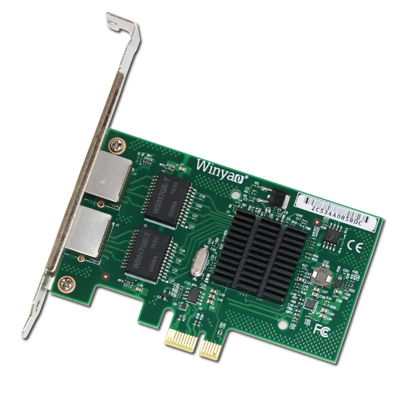 

E5709T PCI-E X1 двухпортовый Gigabit NIC ISCSI BCM5709c TOE