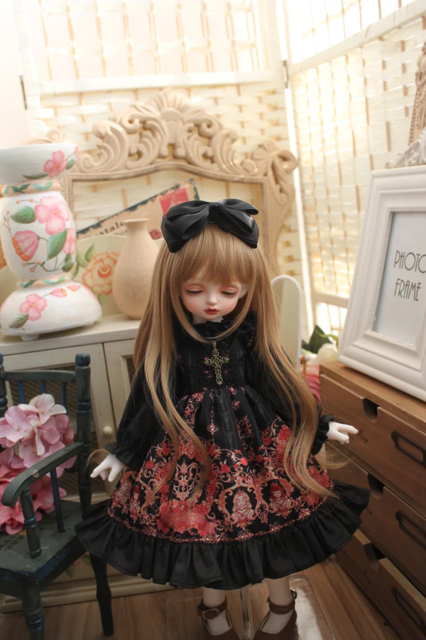 1/6 1/4 scale BJD clothes accessories Western-style Loose dress for BJD/SD Blyth YOSD MSD doll accessories C0491