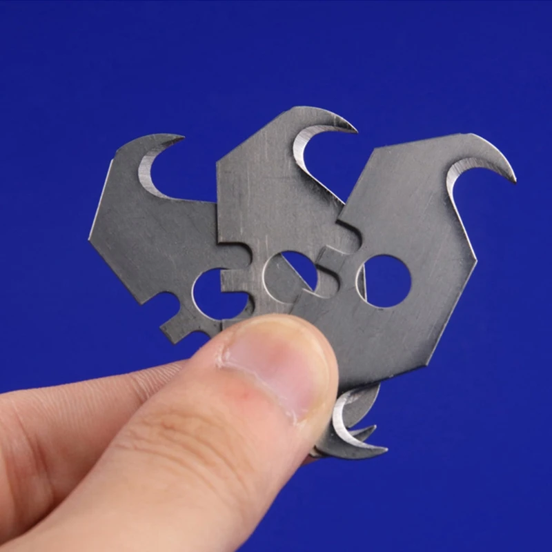 10 Stuks Wees Messen Zakmessen Blade Utility Mes Onderdelen Voor Dakbedekking En Linoleum Carpenter Vervanging