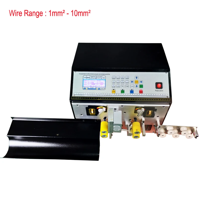 

10mm2 Wire Stripper Cable Cutting Stripping Machine for wire AWG7-AWG17 Cable Cut and Strip