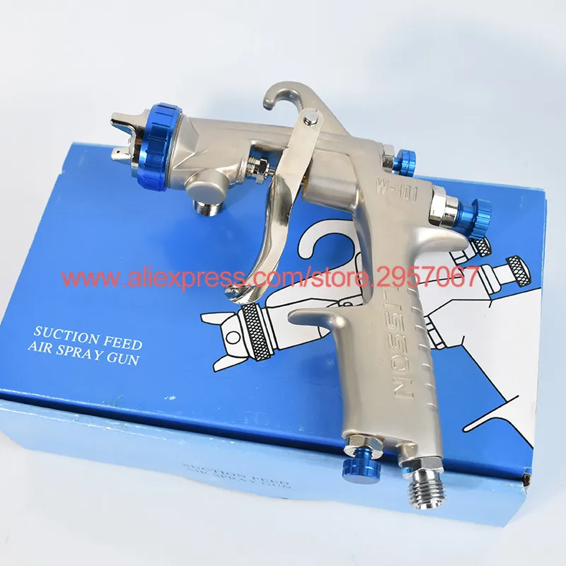 Japan Original W-101-134G SPRAY GUN W101 HVLP hand manual spray gun,1.0/1.3/1.5/1.8mm, Japan made, aerograph air SPRAY PAINT GUN