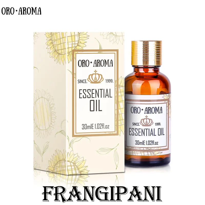 oroaroma natural aromatherapy Frangipani oil Clean air Repel mosquitoes perfume material Frangipani Essential oil