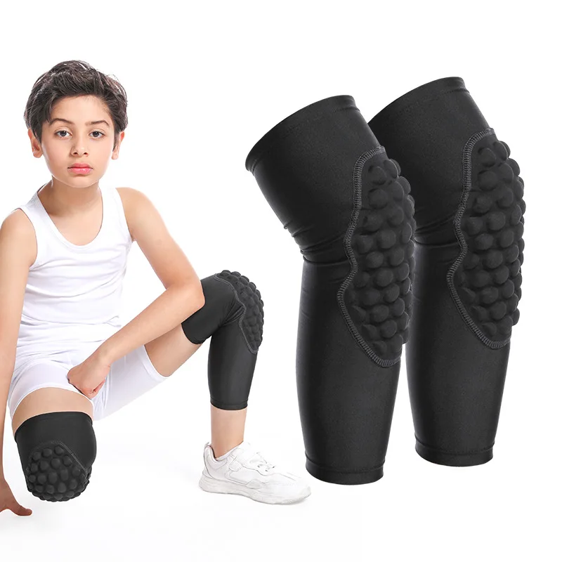 1PC Children\'s anti-collision knee pads EVA Outdoor Sports Basketball knee braces Patella Support StrongCompression Protection