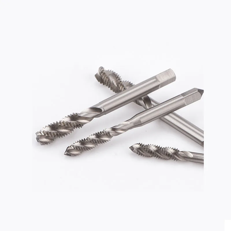 High Speed Steel Spiral Tap Machine Tapping Groove Tap M3 4 5 6 8 20mmThread hand tools sets