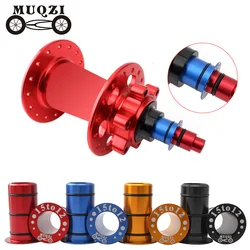 MUQZI Hub Adapter 100×15MM to 100×12MM Front Thru Axle Adapter Bike Hub Convert Part