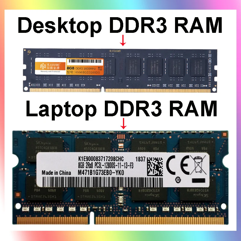 

Память для ноутбука DDR3, 2 ГБ, 4 ГБ, 8 ГБ, 1600 МГц, ОЗУ для ноутбука, модули памяти для настольных компьютеров, 2 года гарантии